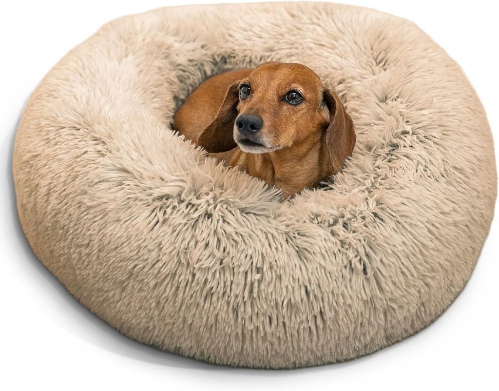 Best Friends by Sheri Original Calming Donut Bed for small dogs and toy breed