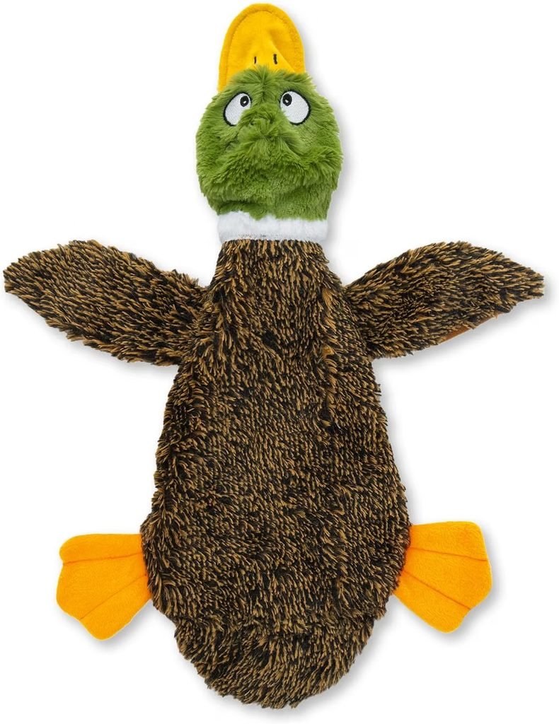 Best Pet Supplies Crinkle Duck Dog Toy for small dogs