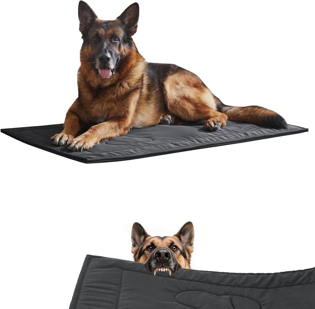 Couzssyhi Chew-Resistant Dog Crate Pad for Dogs That Destroy Everything