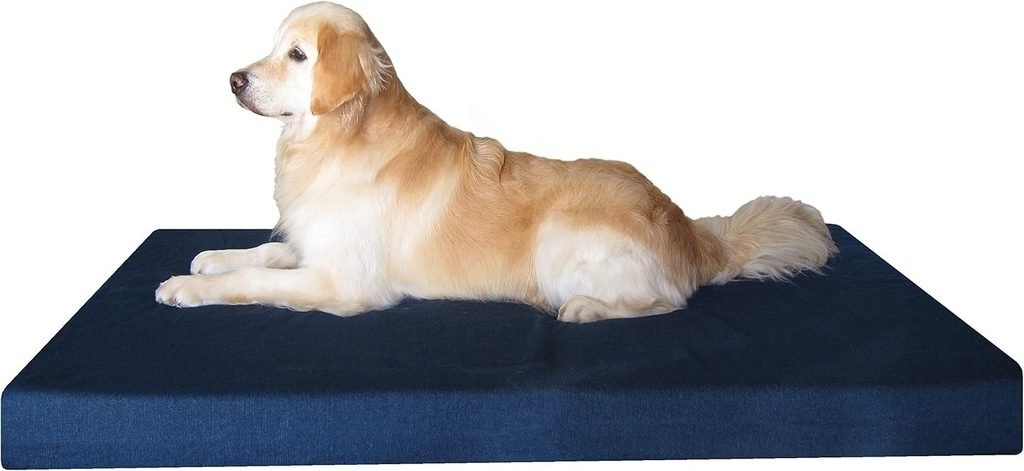 Dogbed4less Orthopedic Waterproof Dog Bed  for Incontinence and Senior Dogs