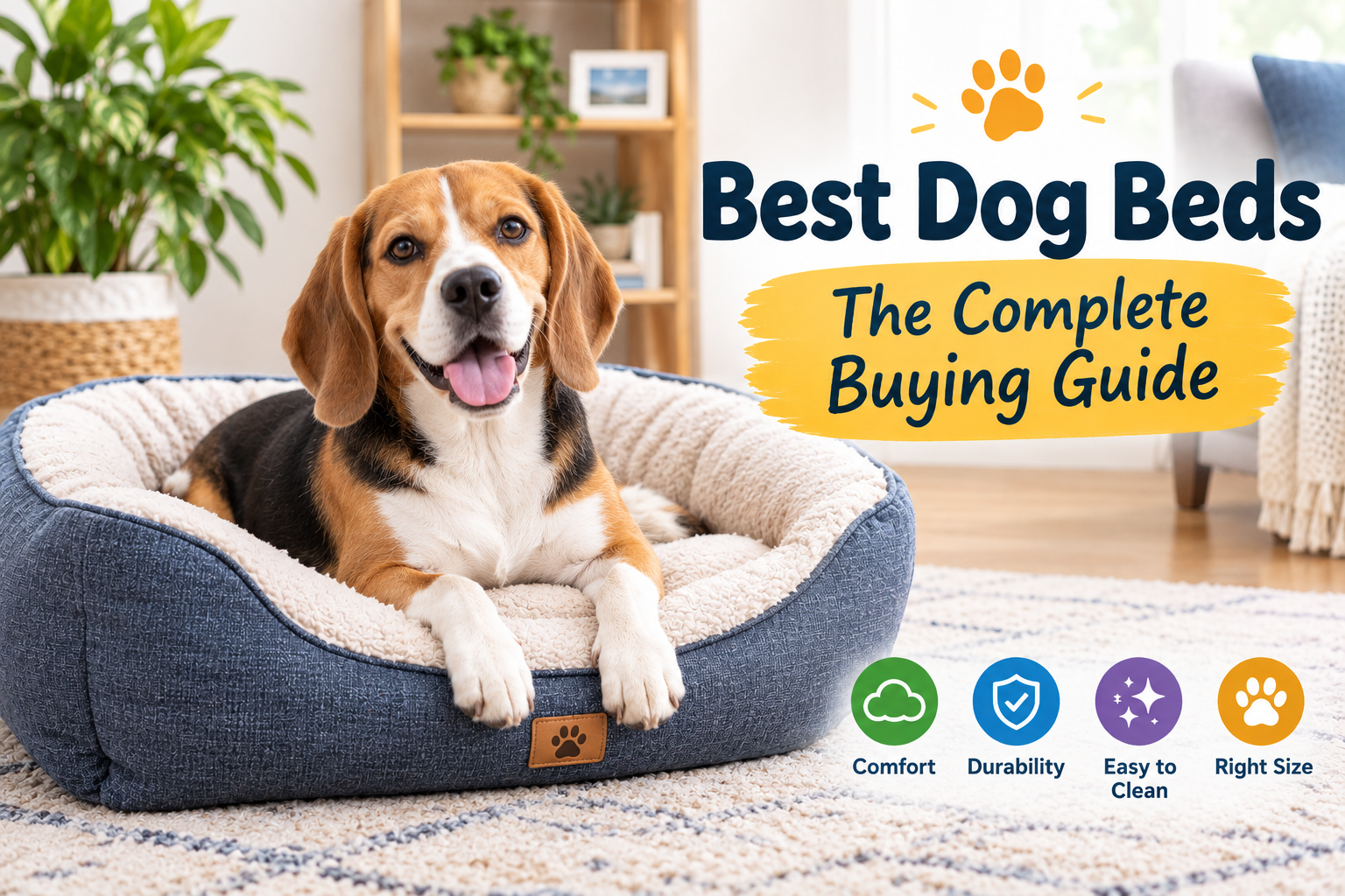 Featured Image for Best Dog Beds The Complete Buying Guide
