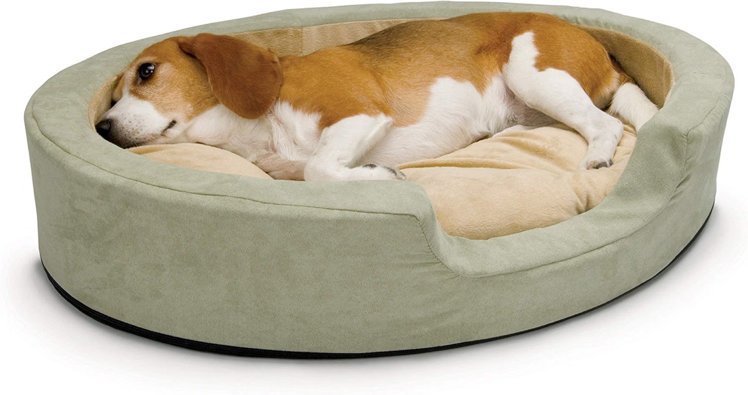 K&H Thermo-Snuggly Sleeper Dog Bed for Cold Climates