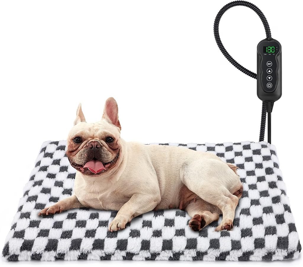 MIXJOY Heated Dog Bed  for Cold Climates