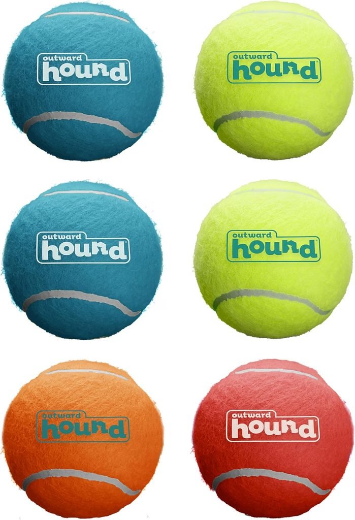 Outward Hound Squeaker Ballz for Blind or Visually Impaired Dogs