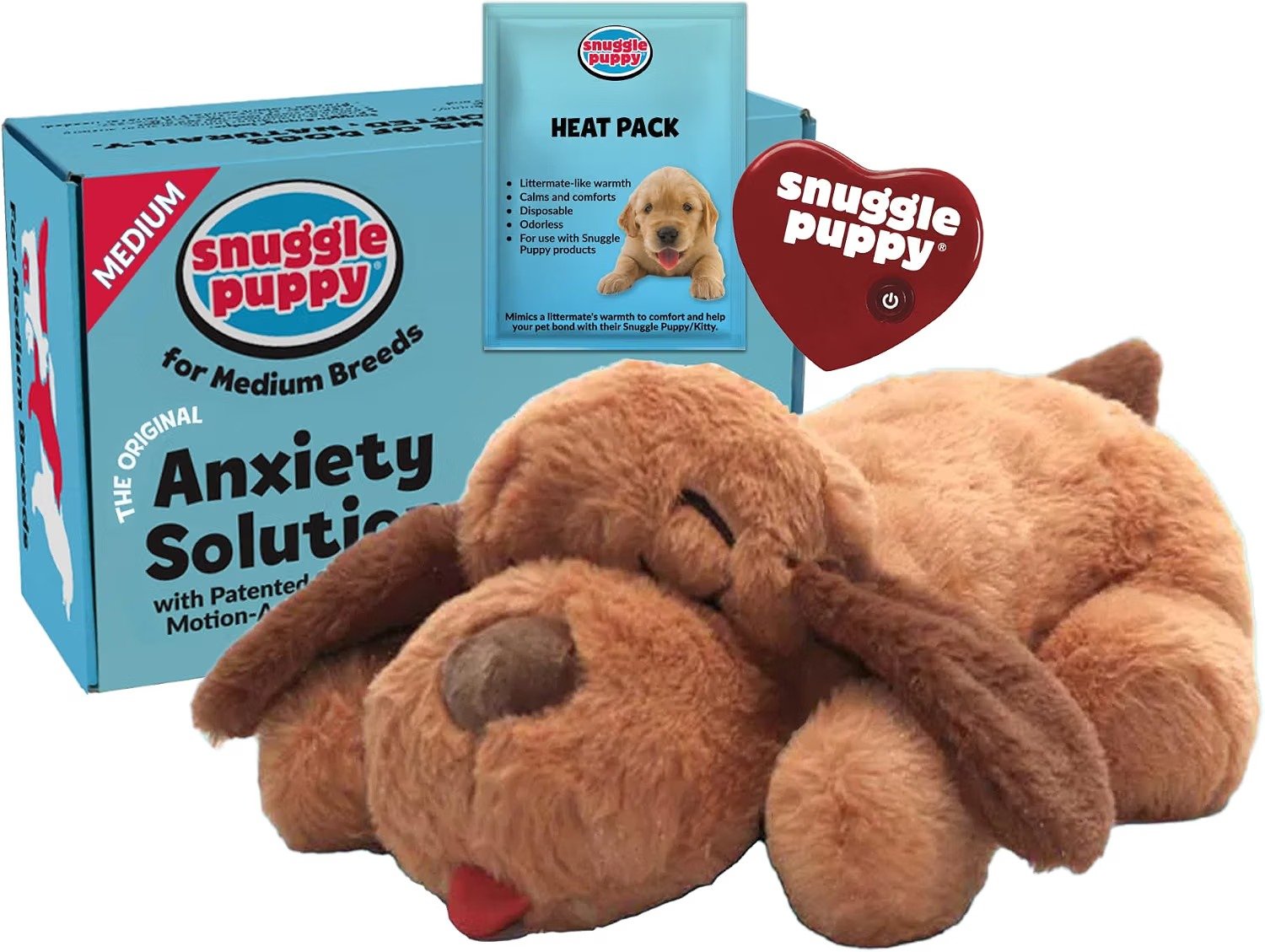 Smart Pet Love Snuggle Puppy Toy for Dogs with Separation Anxiety