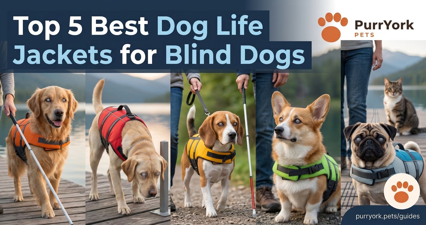 Top 5 Best Dog Life Jackets for Blind Dogs