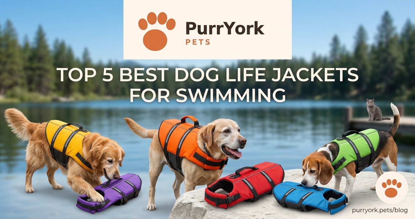 Top 5 Best Dog Life Jackets for Swimming