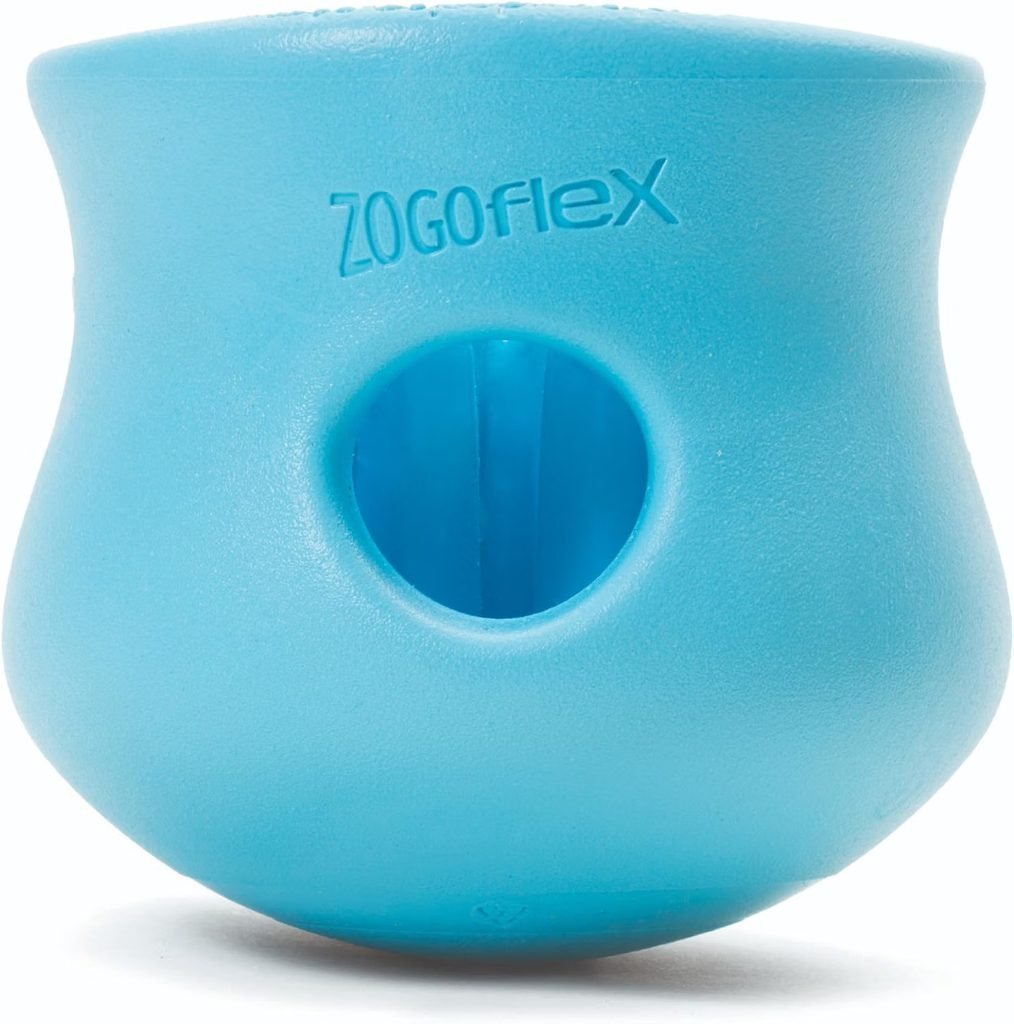 West Paw Zogoflex Toppl Dog Toy for Dogs with Separation Anxiety