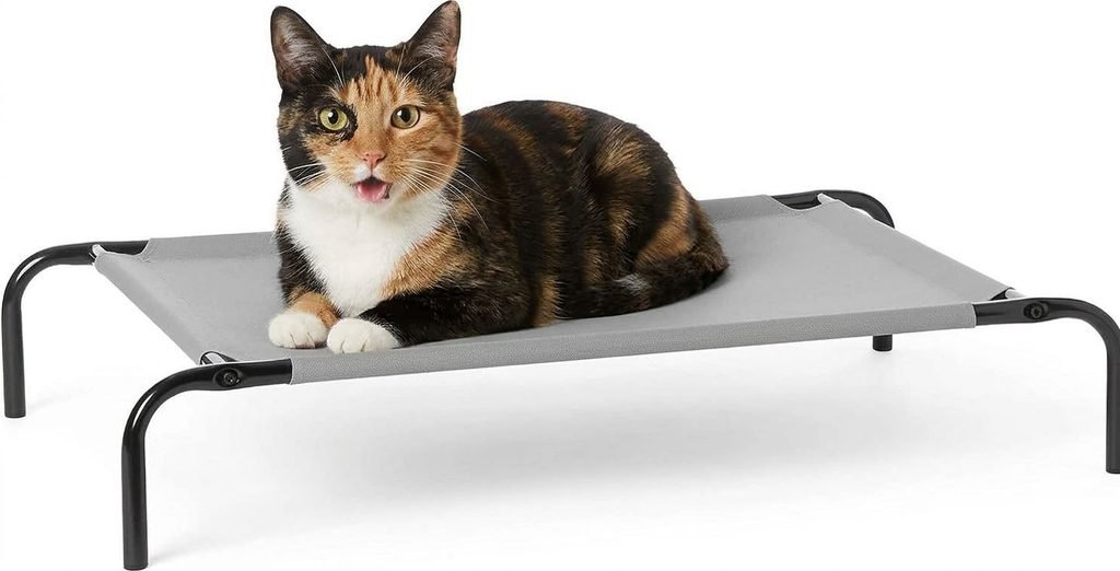 Amazon Basics Cooling Elevated Pet Bed