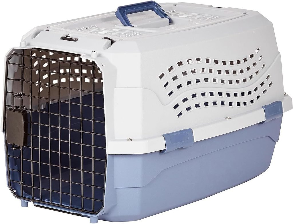 Amazon Basics Hard-Sided 2-Door Pet Travel Carrier