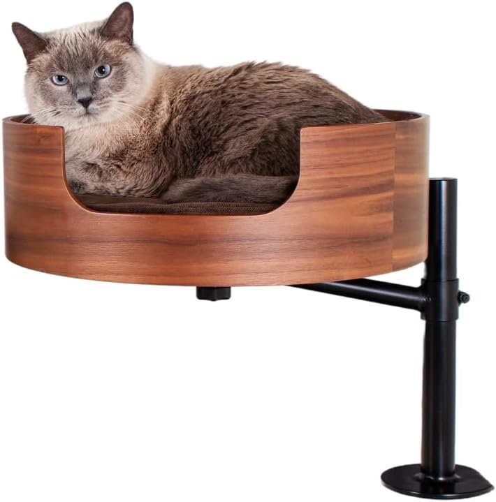 Desk Nest Cat Bed for working from home