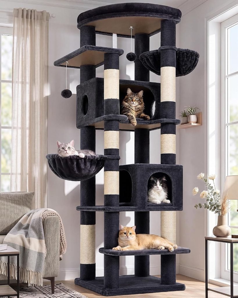 Globlazer 74in Heavy Duty Cat Tree Tower