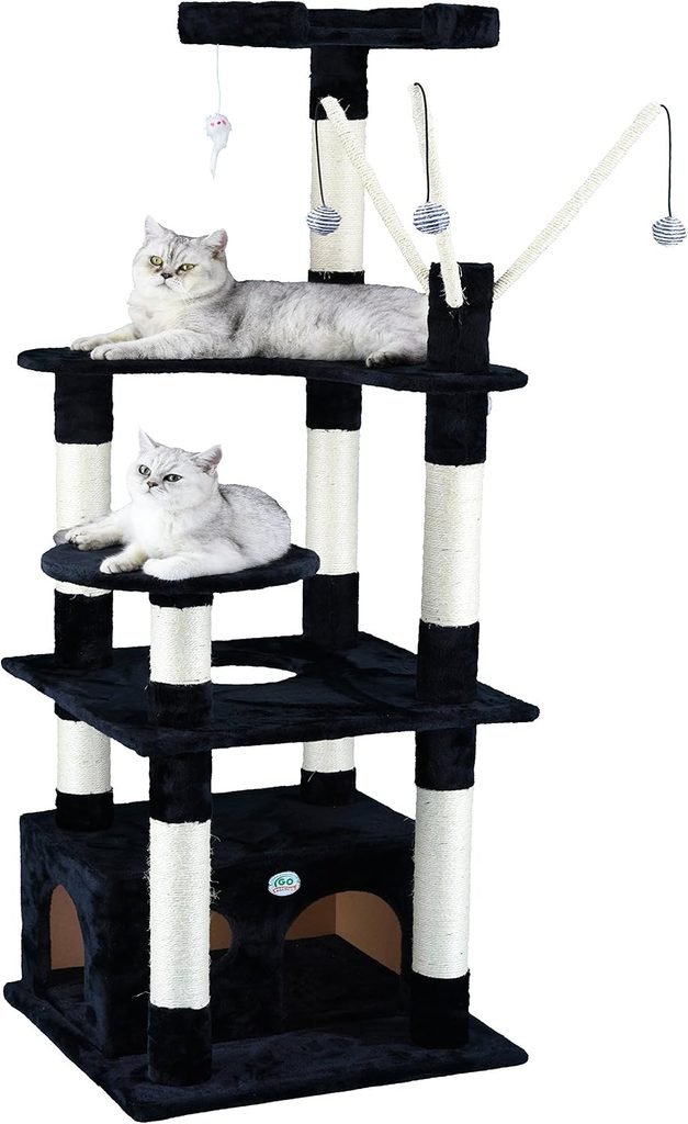 Go Pet Club Tall Cat Tree Tower
