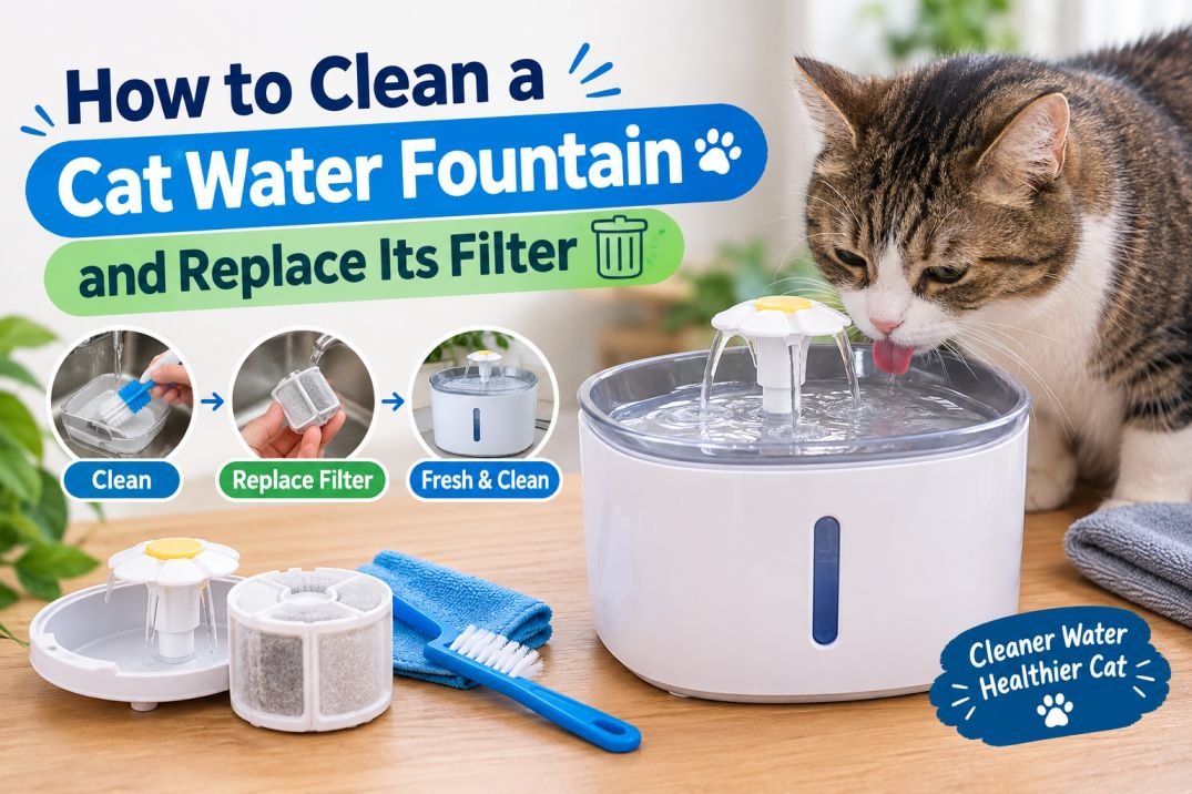 How to Clean a Cat Water Fountain