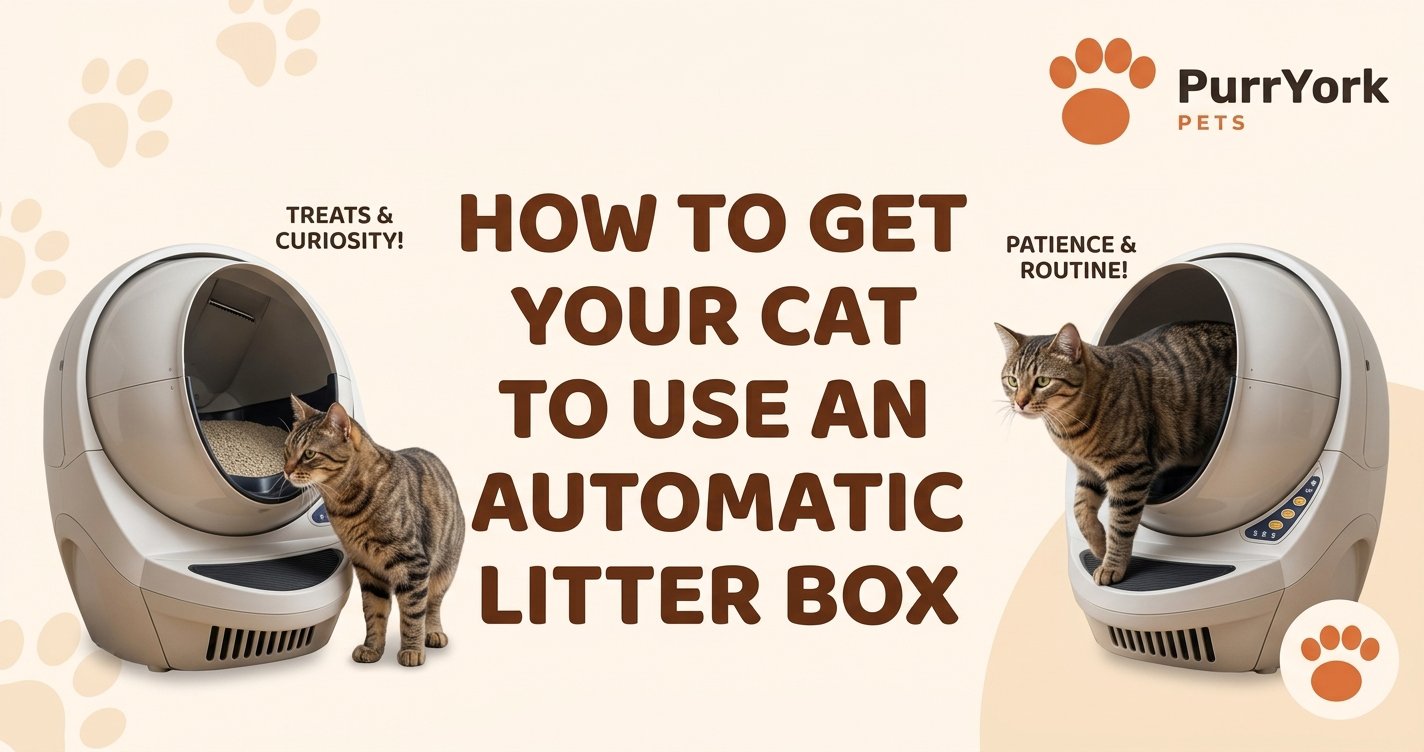 How to Get Your Cat to Use an Automatic Litter Box