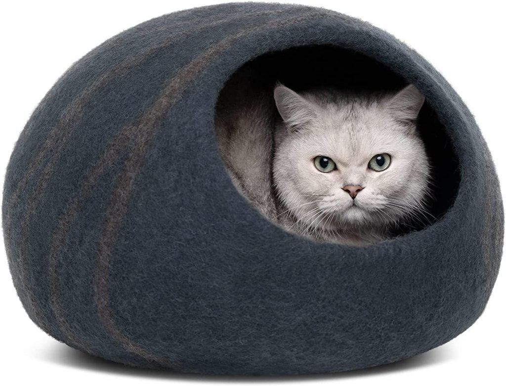 Meowfia Premium Felt Cat Cave