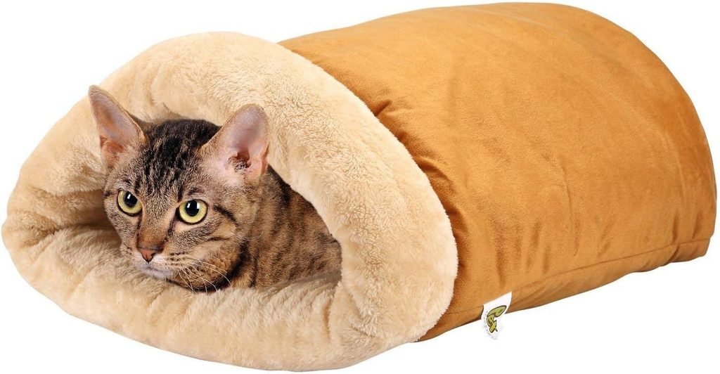 Pet Magasin Self-Warming Cat Cave Bed