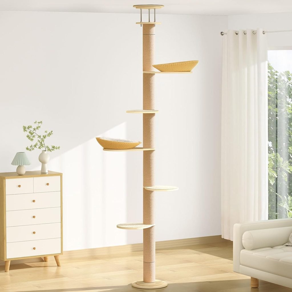 Tinnmao Floor-to-Ceiling Cat Tree