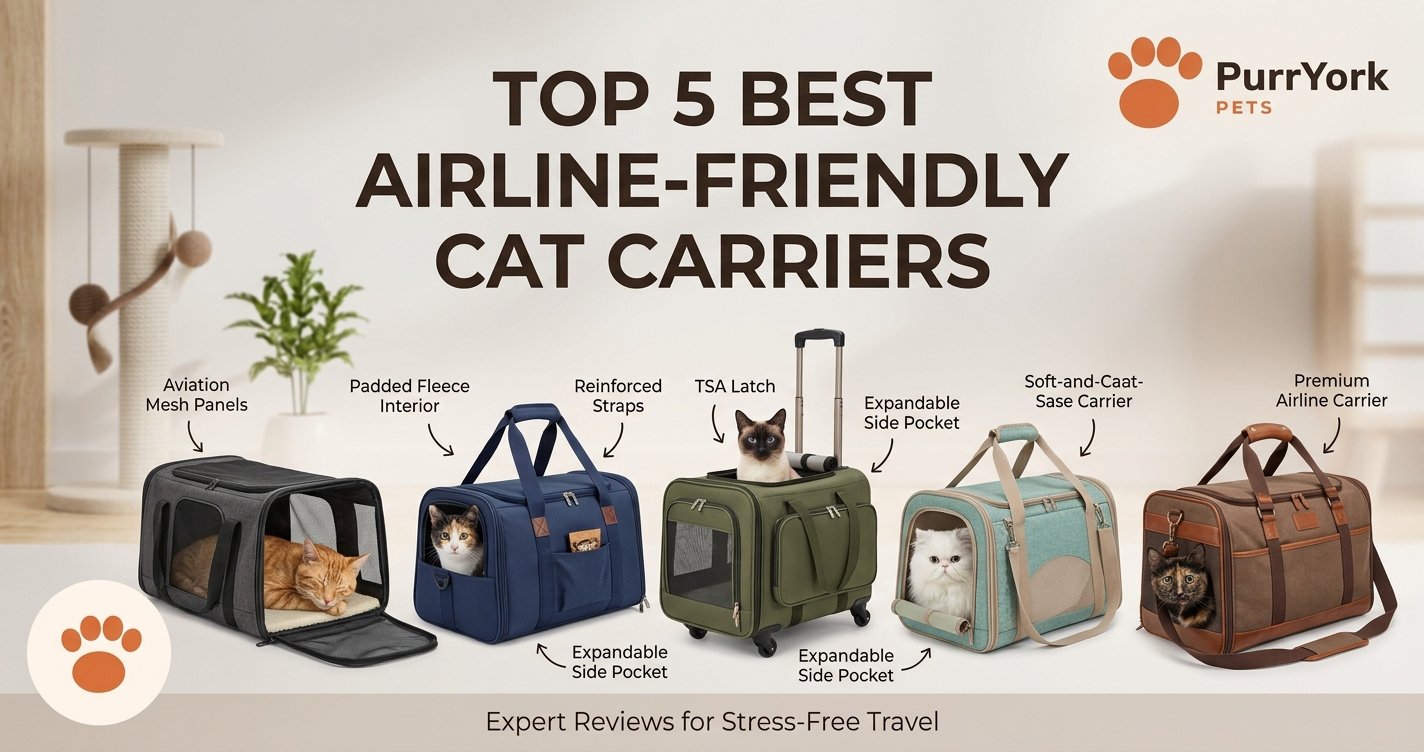 Top 5 Best Airline-Friendly Cat Carriers