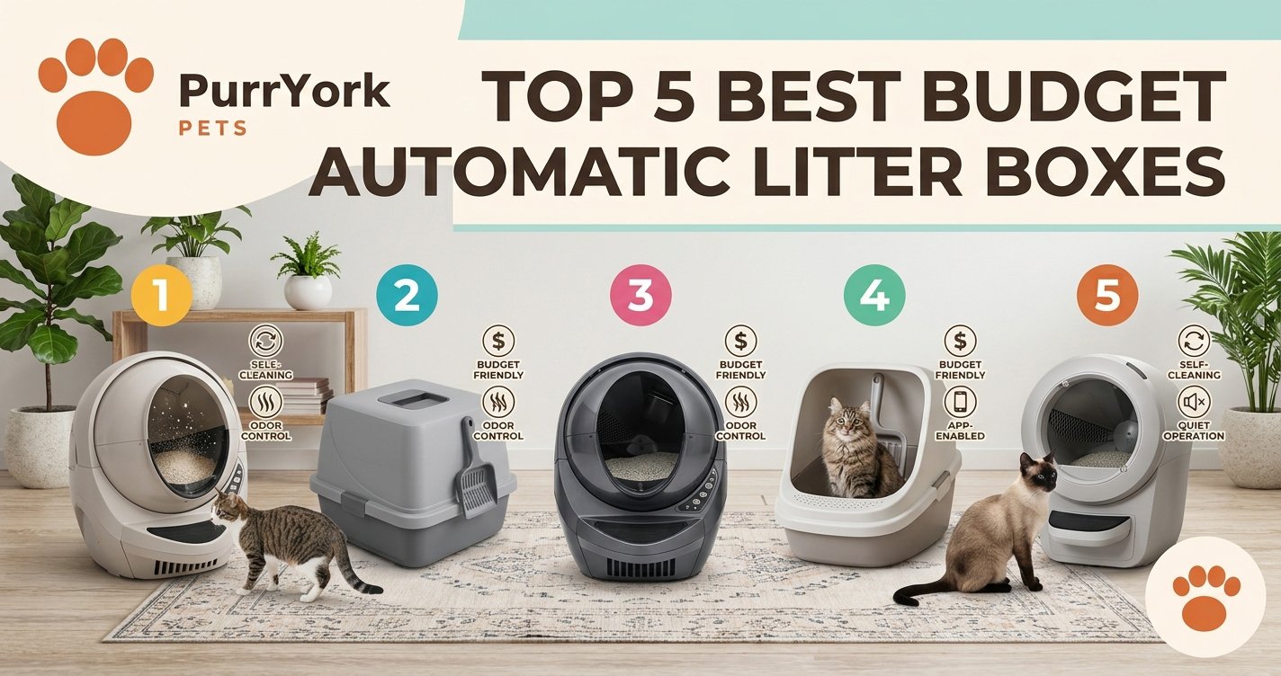 Top 5 Best Budget Automatic Litter Boxes