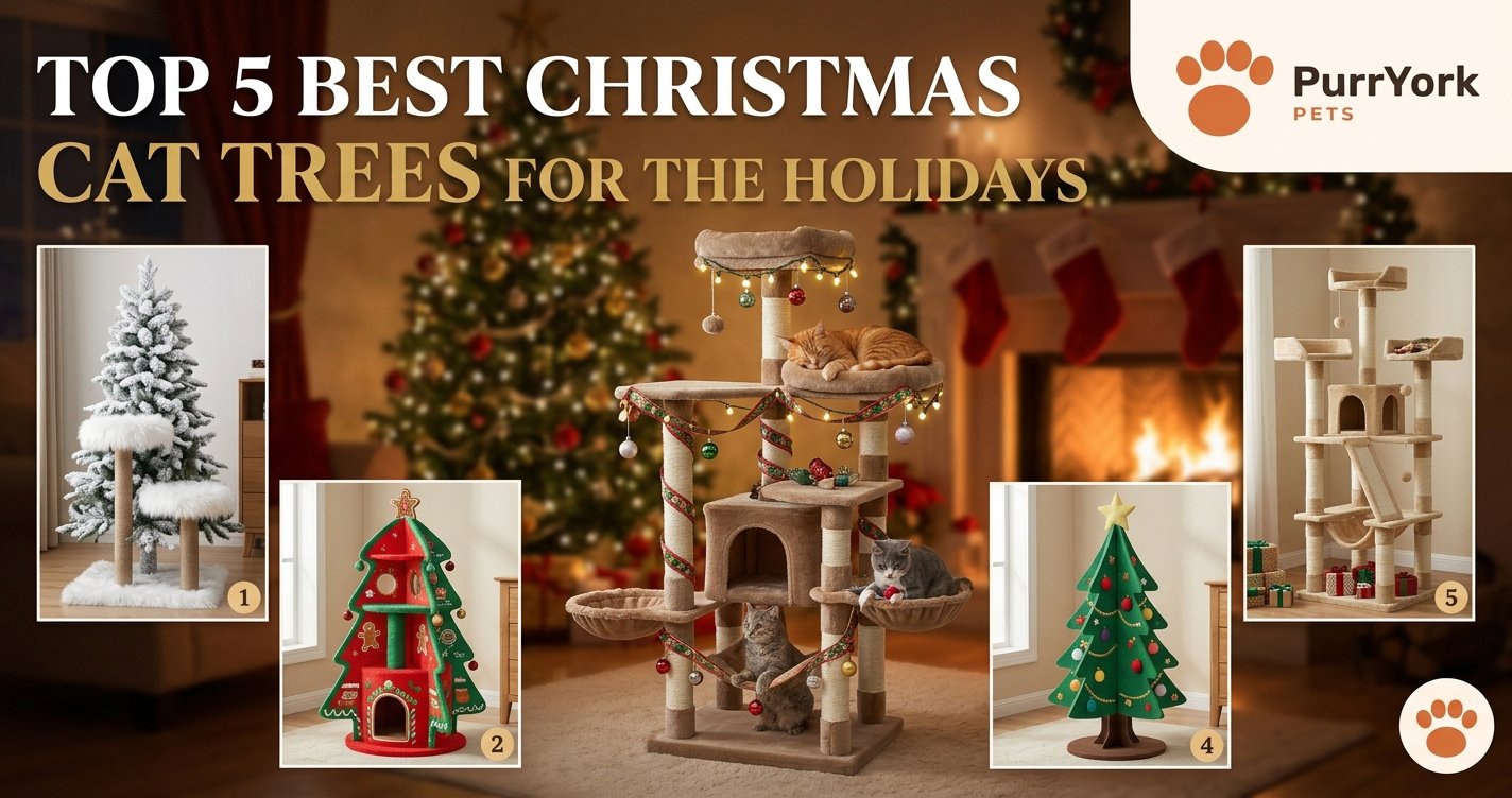 Top 5 Best Christmas Cat Trees for the Holidays