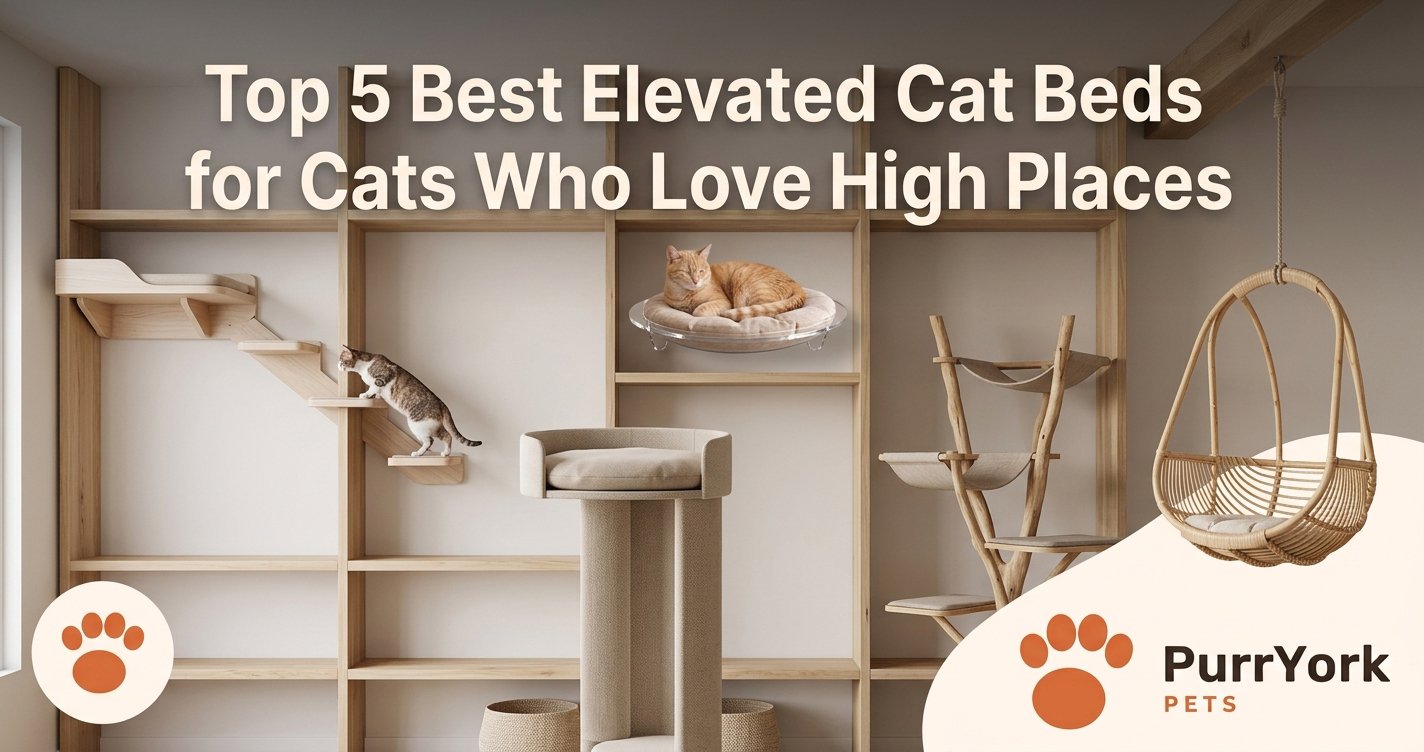 Top 5 Best Elevated Cat Beds for Cats Who Love High Places