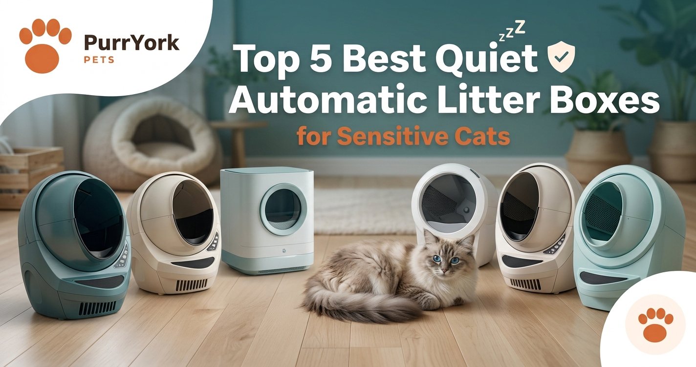 Top 5 Best Quiet Automatic Litter Boxes for Sensitive Cats