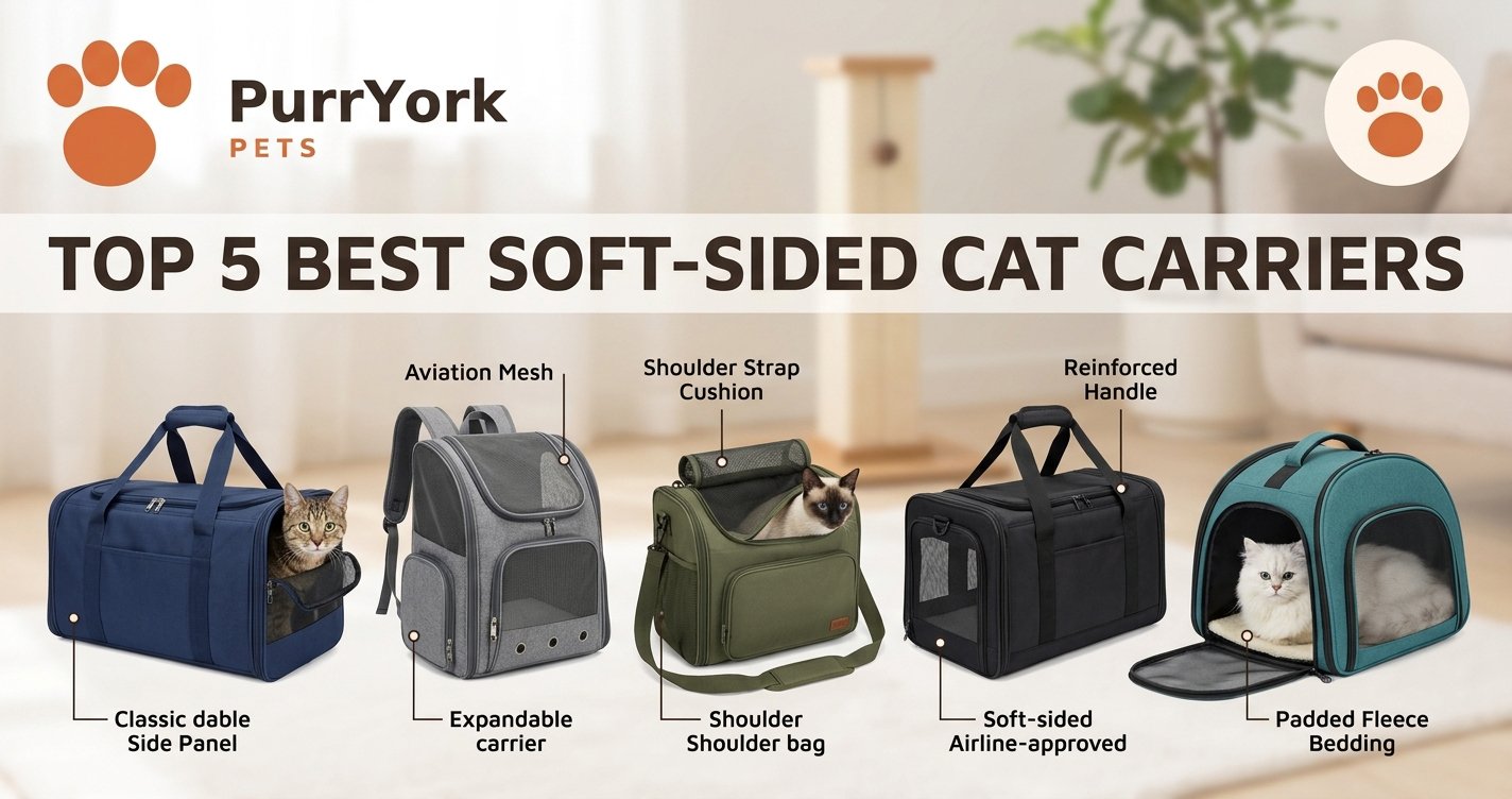 Top 5 Best Soft-Sided Cat Carriers