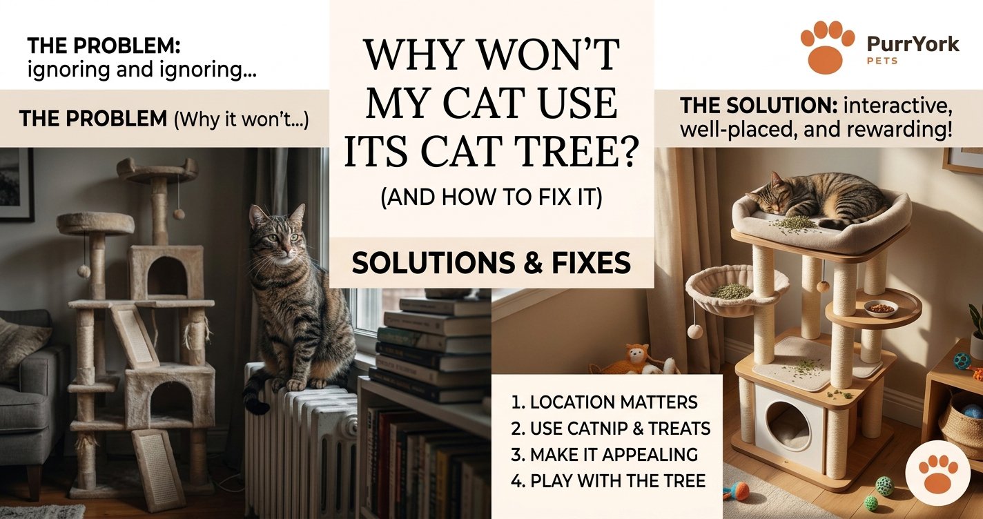 Why Won’t My Cat Use Its Cat Tree? (and How to Fix It)
