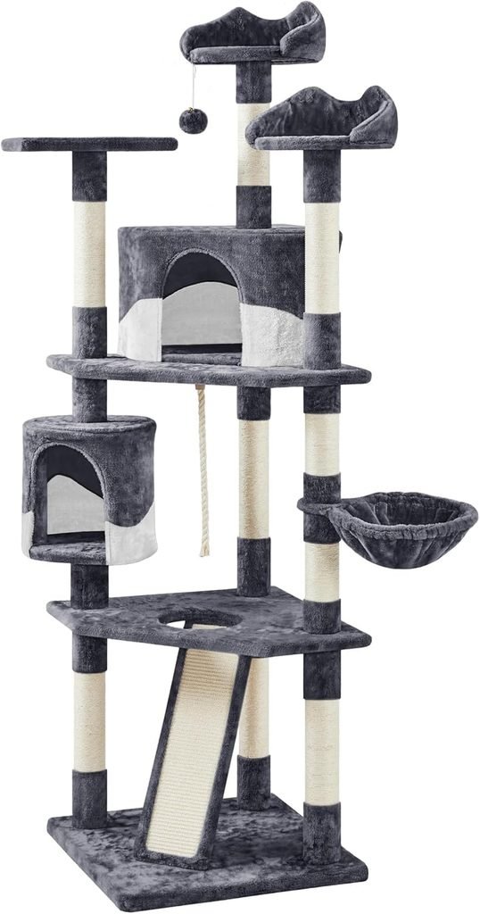 Yaheetech 79in Multi-Level Tall Cat Tree