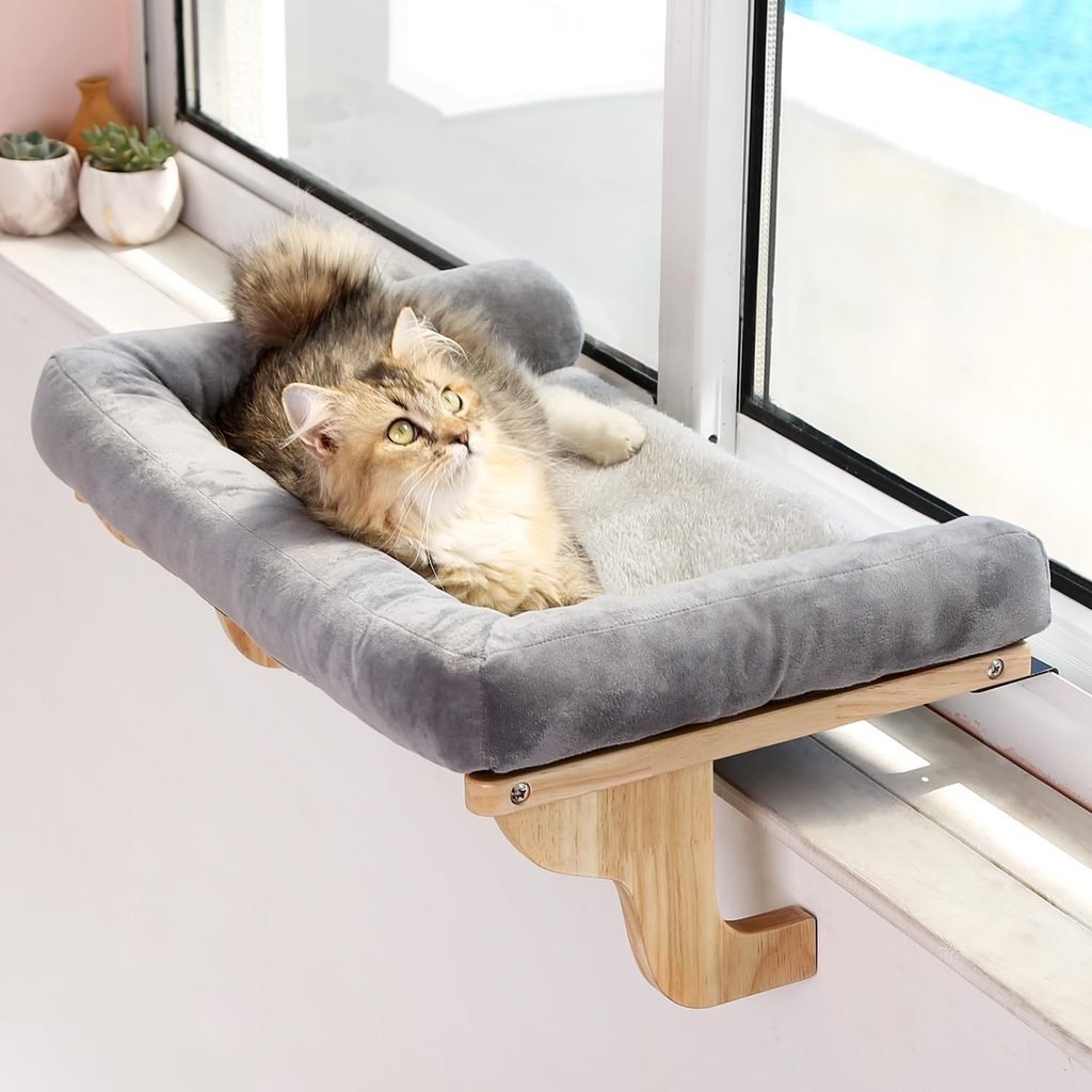 Zakkart Cat Perch for Window Sill
